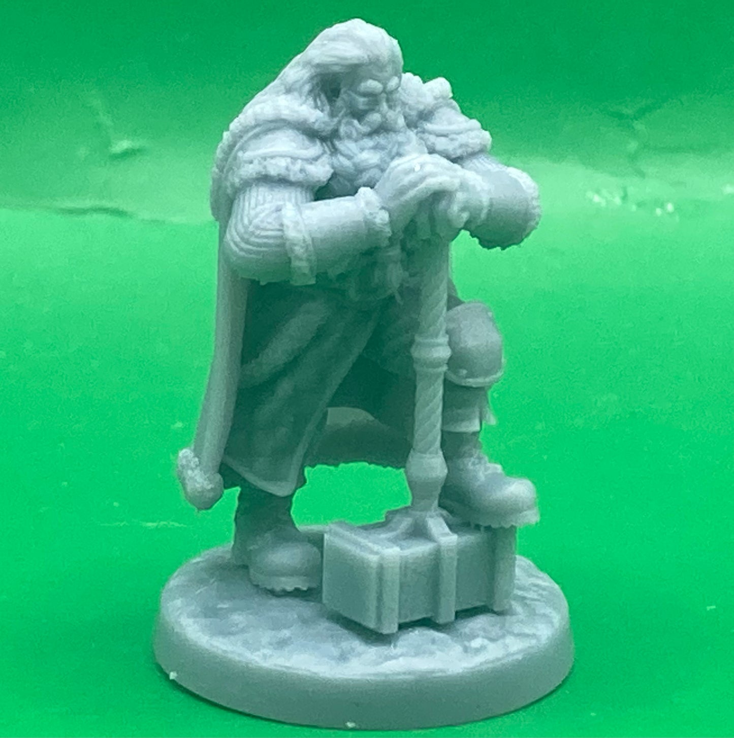 Dwarven Santa - Dragon Trapper's Lodge