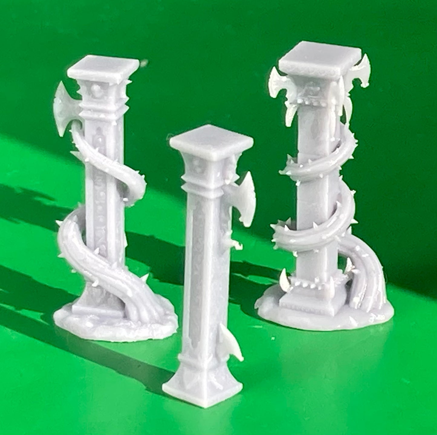 Dark Elf Siege Camp - Columns (4 Variants Available) - Epic Miniatures