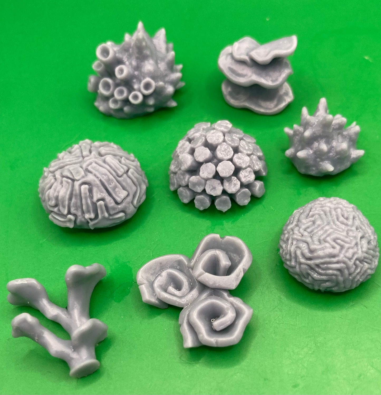 Underwater Scatter, Corals (8 Variants Available) - Epic Miniatures