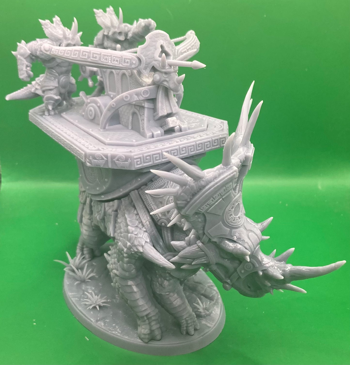 Brutaceratops, Siege Weapon Mounts (3 Variants Available) - Dragon Trapper's Lodge