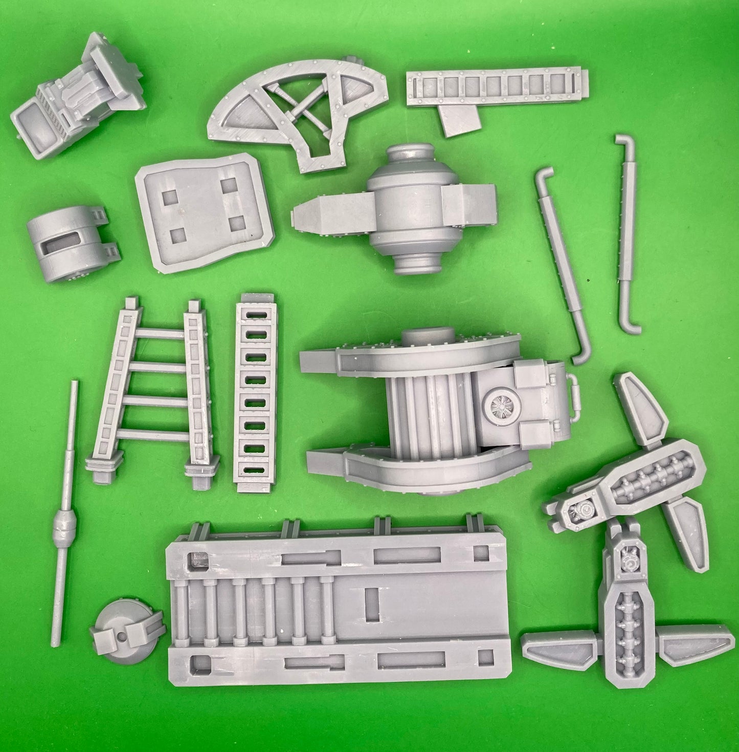 Oil Pump, Scenery Kit - Print Minis