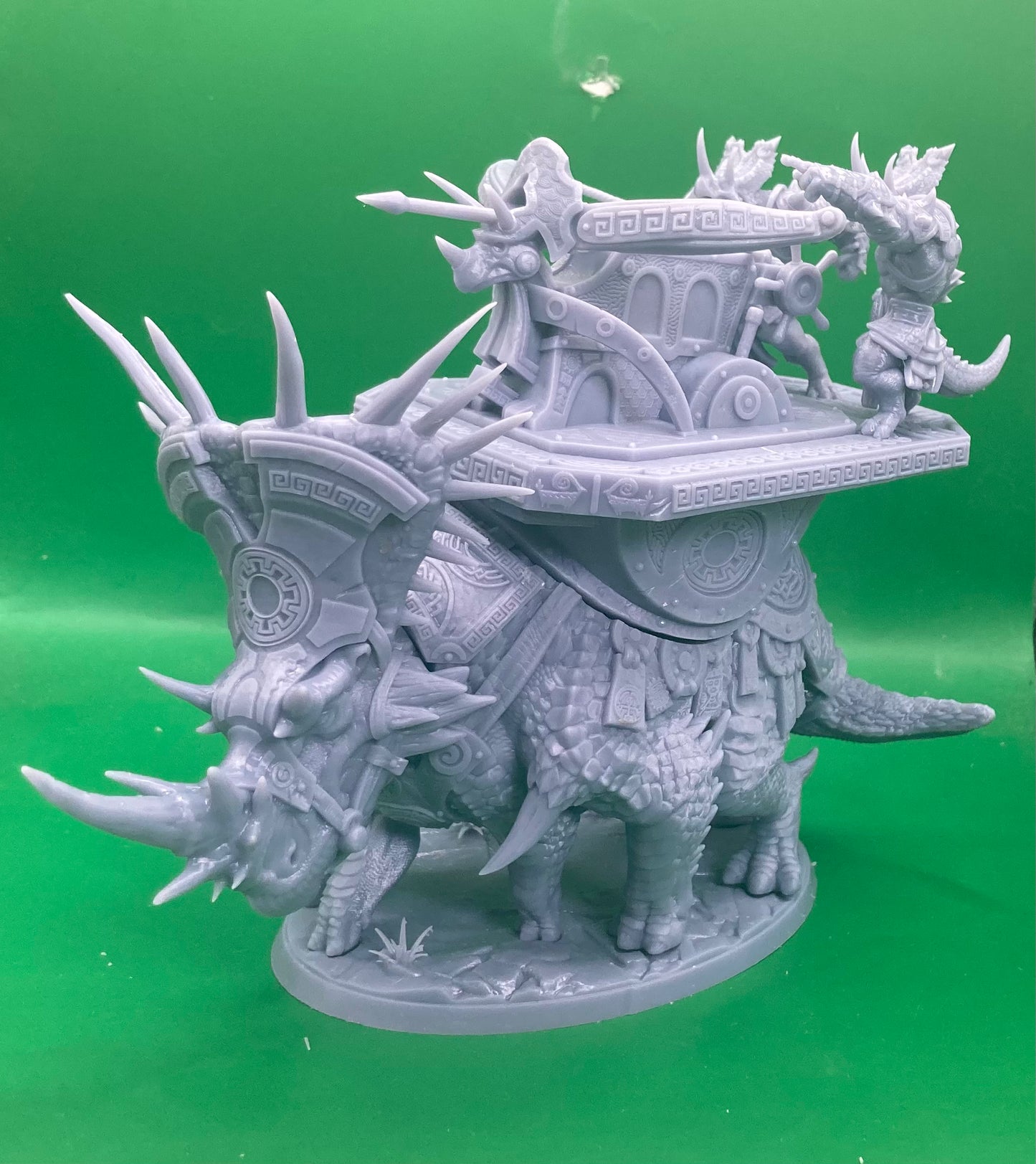 Brutaceratops, Siege Weapon Mounts (3 Variants Available) - Dragon Trapper's Lodge