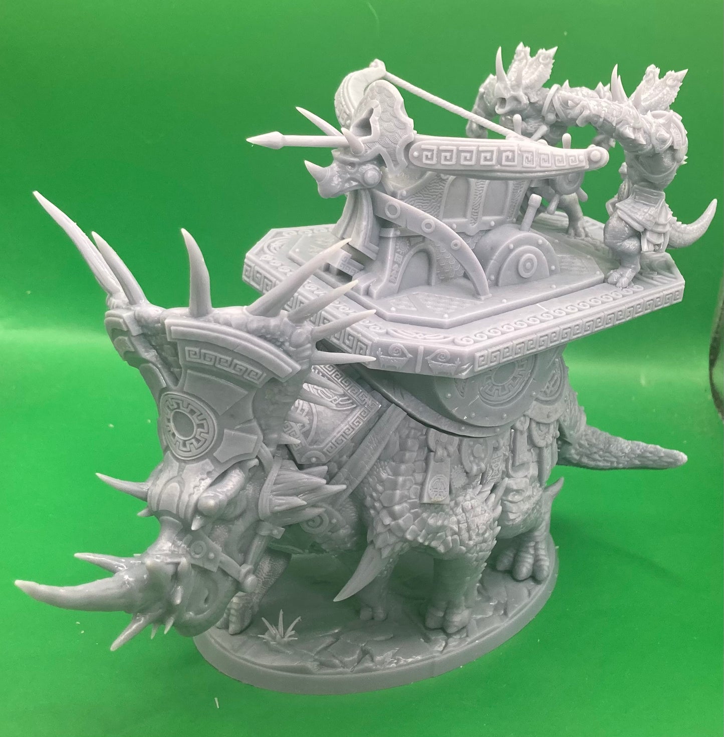 Brutaceratops, Siege Weapon Mounts (3 Variants Available) - Dragon Trapper's Lodge