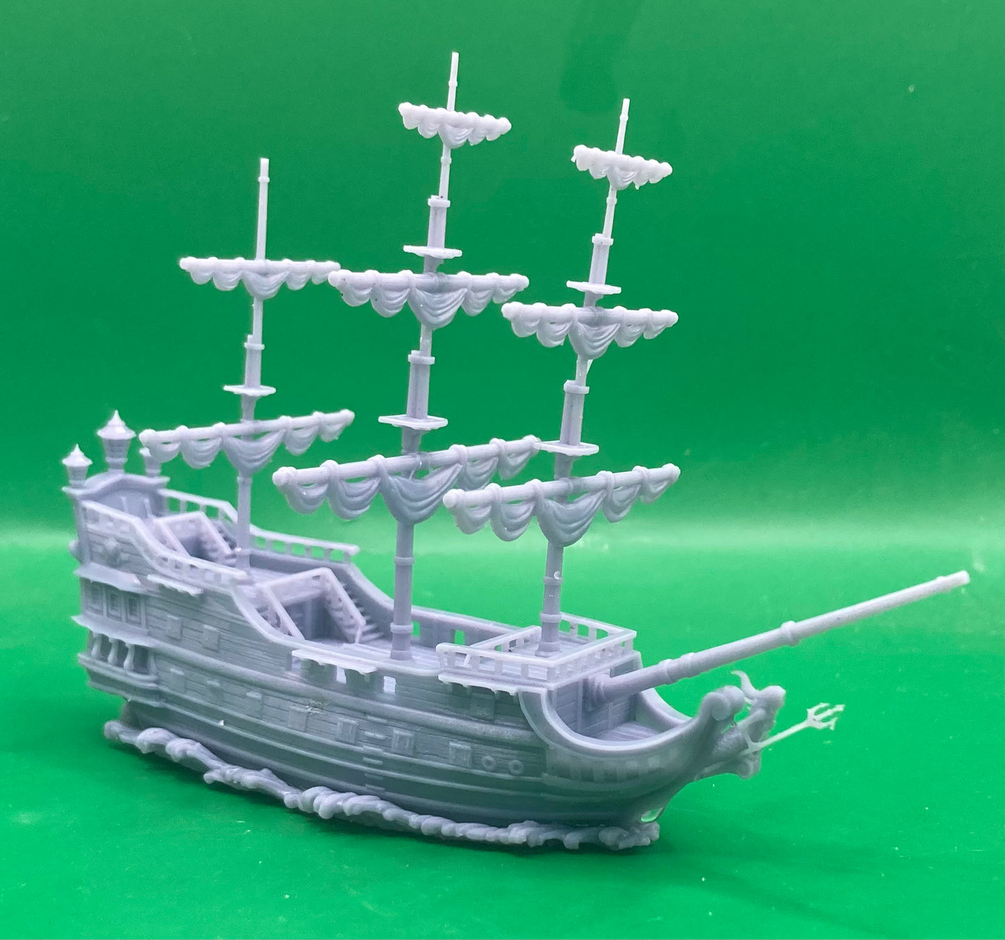 Treasure Galleon Ship, Playable Terrain Piece - Epic Miniatures