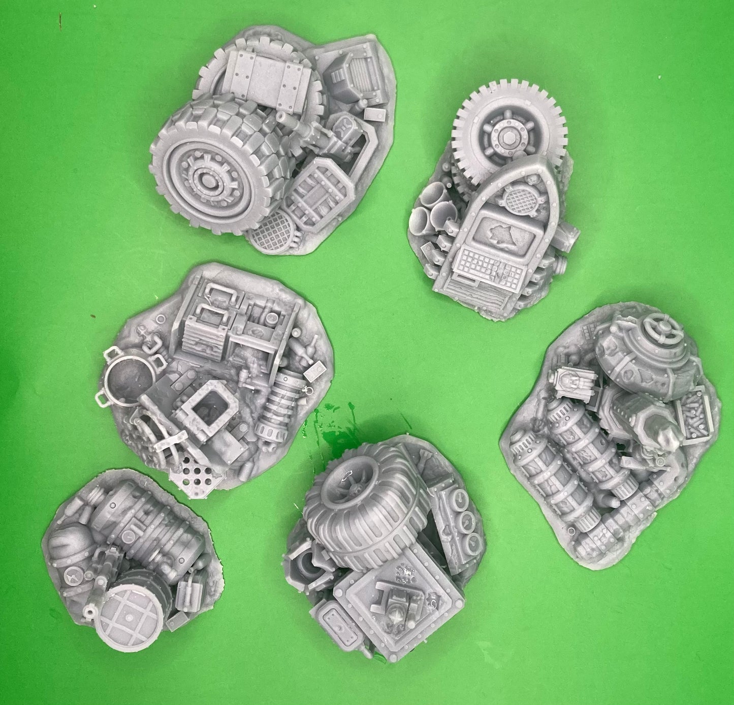 Trash Piles - Scenery Kit - Print Minis