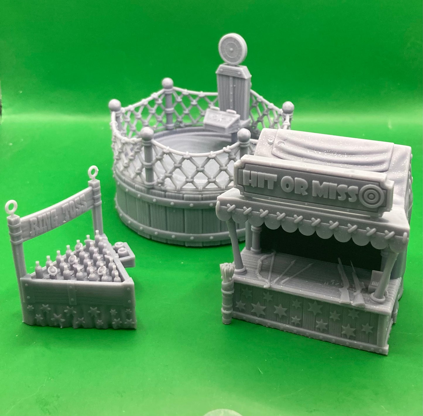 Carnival Attractions, Set 1 (6 Variants Available) - Epic Miniatures