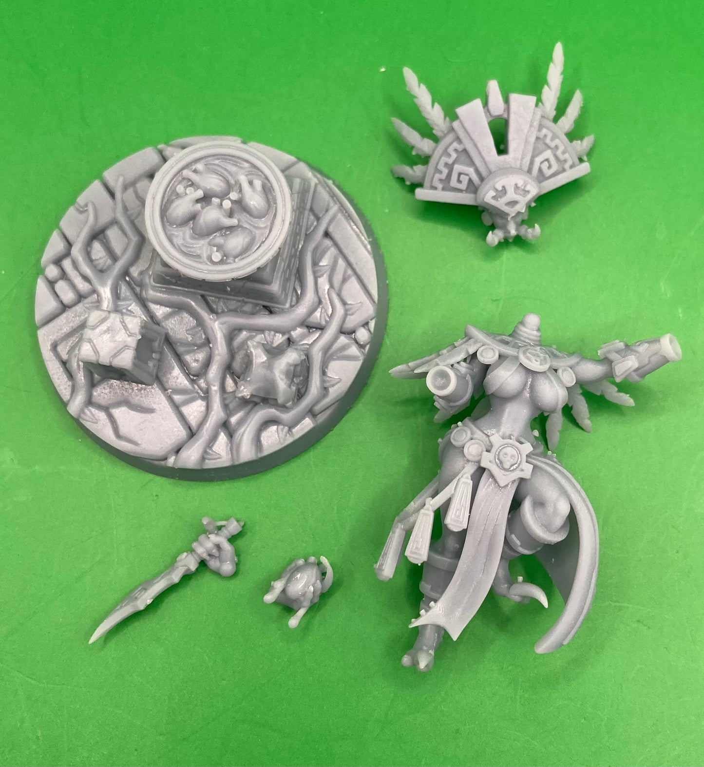 Priestess of Tiljazan (2 Variants Available) - Battle Yak