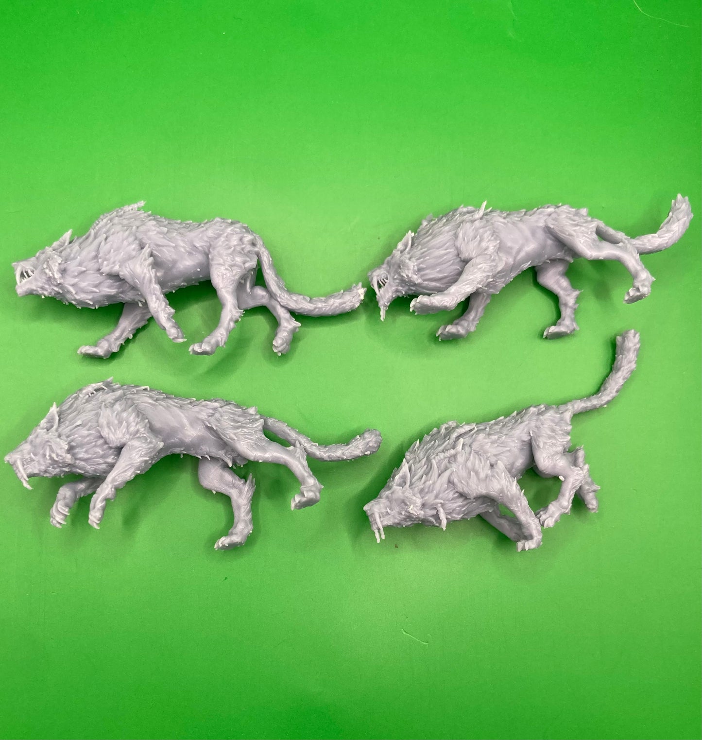 Fenrir's Sons, Set 2 (4 Variants Available) - Clay Beast Creations