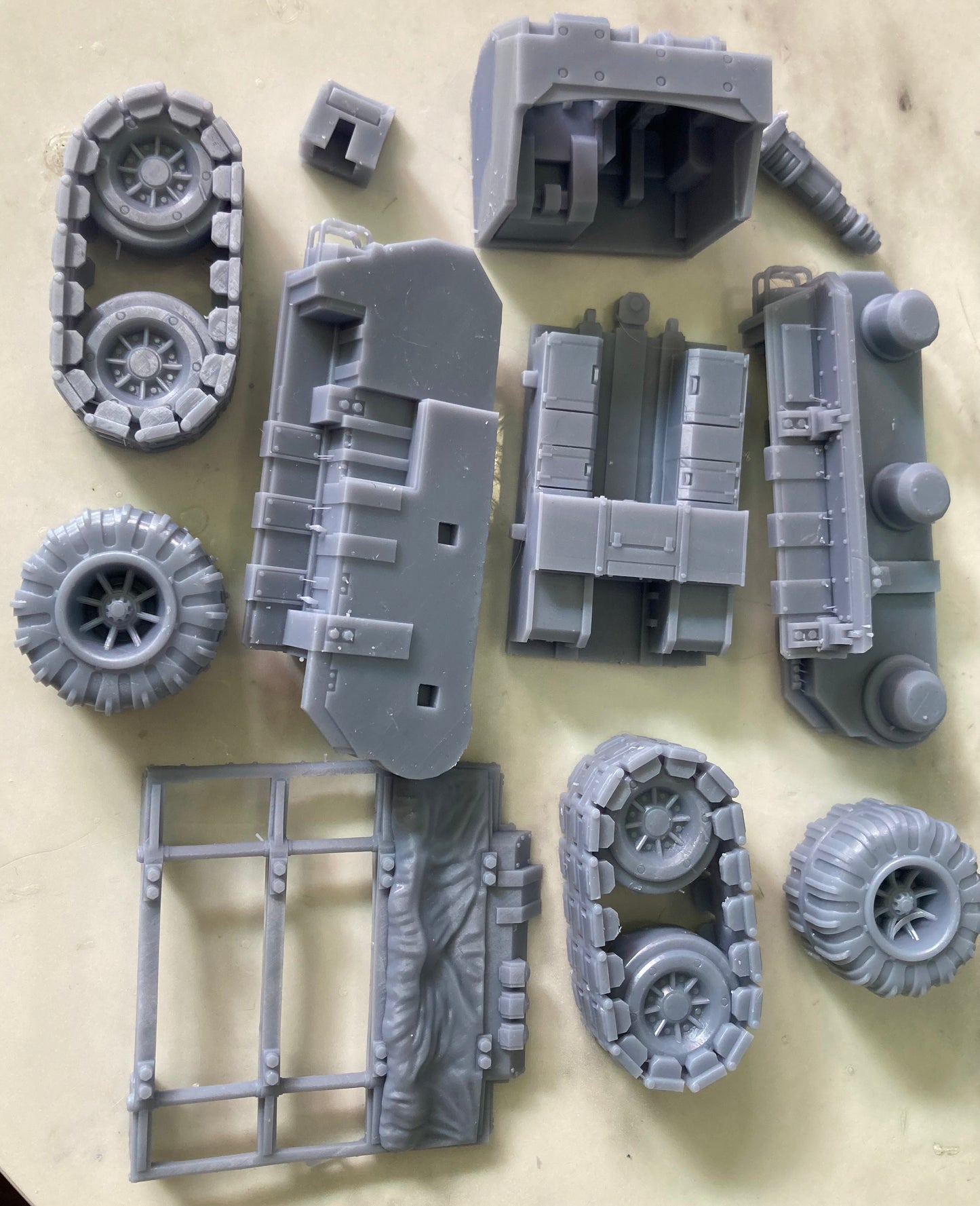 Wasteland Mimas Tank (2 Variants Available) - Print Minis