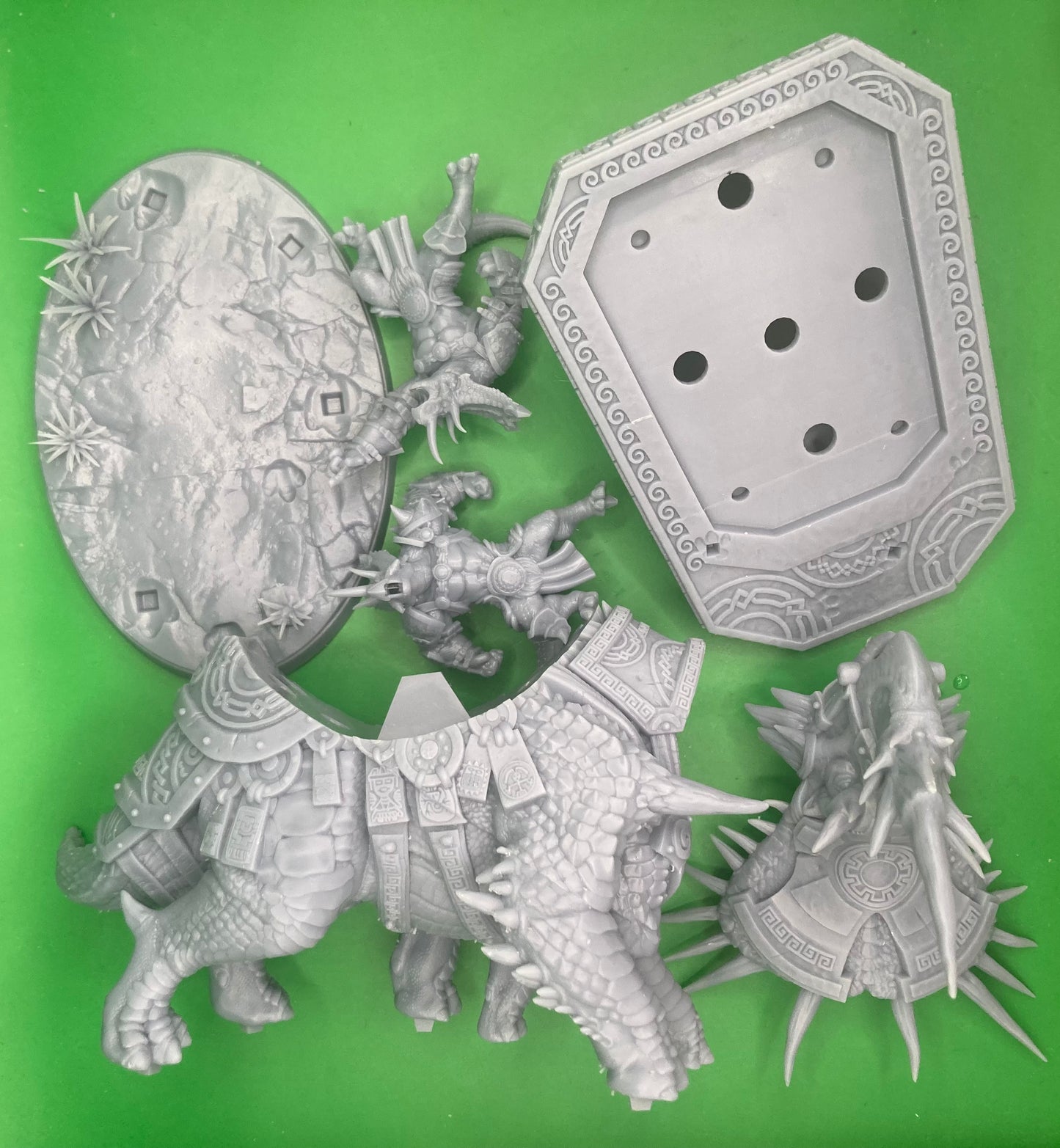 Brutaceratops, Siege Weapon Mounts (3 Variants Available) - Dragon Trapper's Lodge