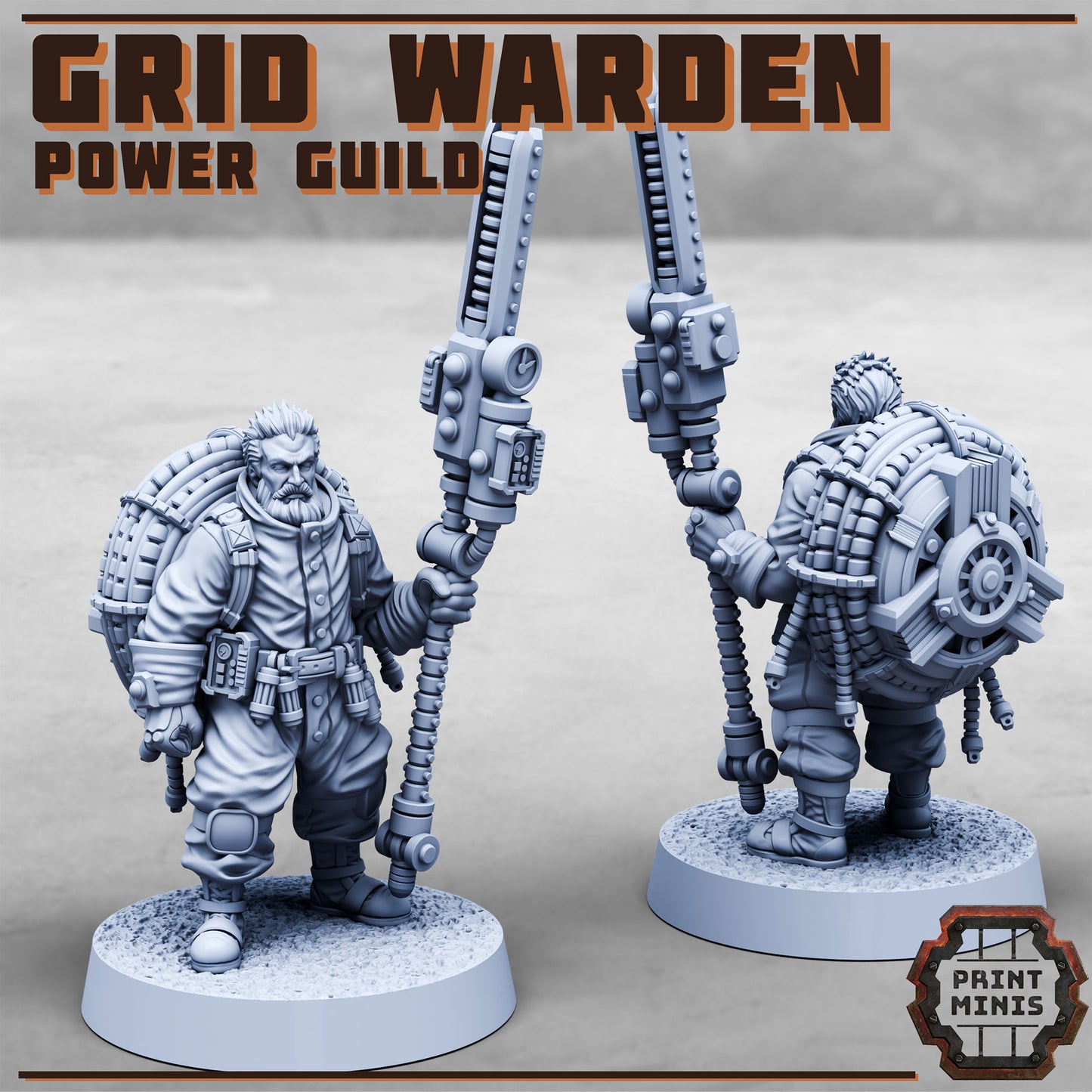 Power Guild Heroes (2 Variants Available) - Print Minis