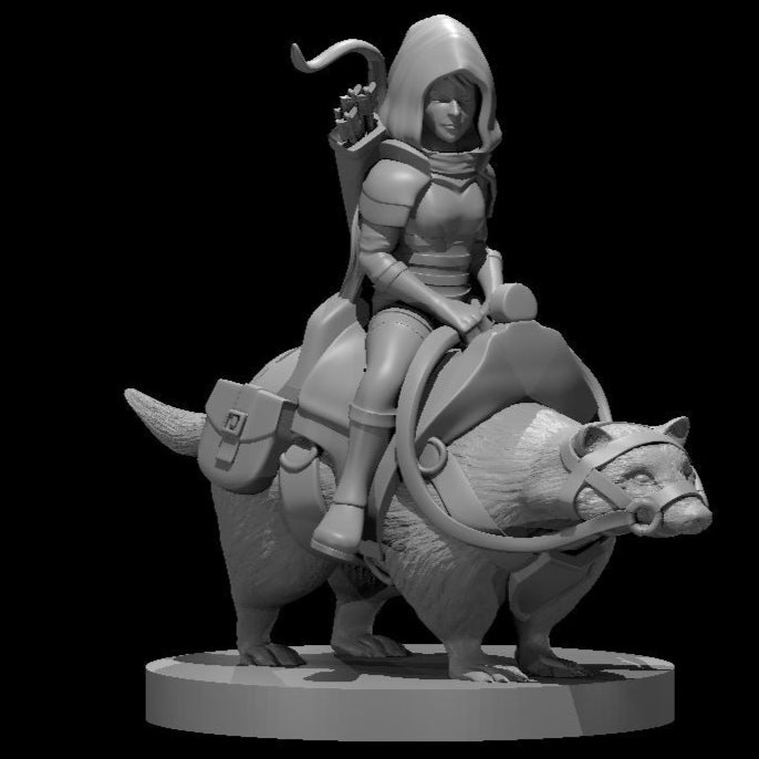 Halfling Ranger, Mounted (3 Variants Available) - MZ4250
