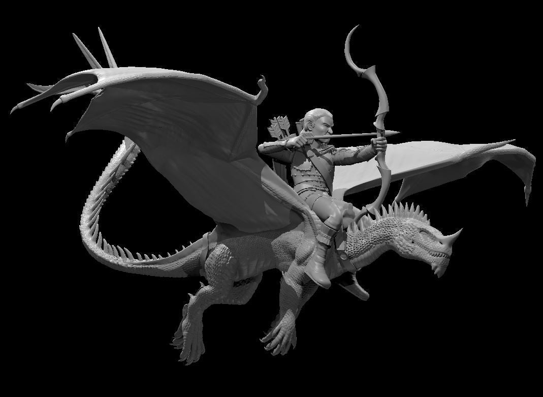 Halfling Ranger, Mounted (3 Variants Available) - MZ4250