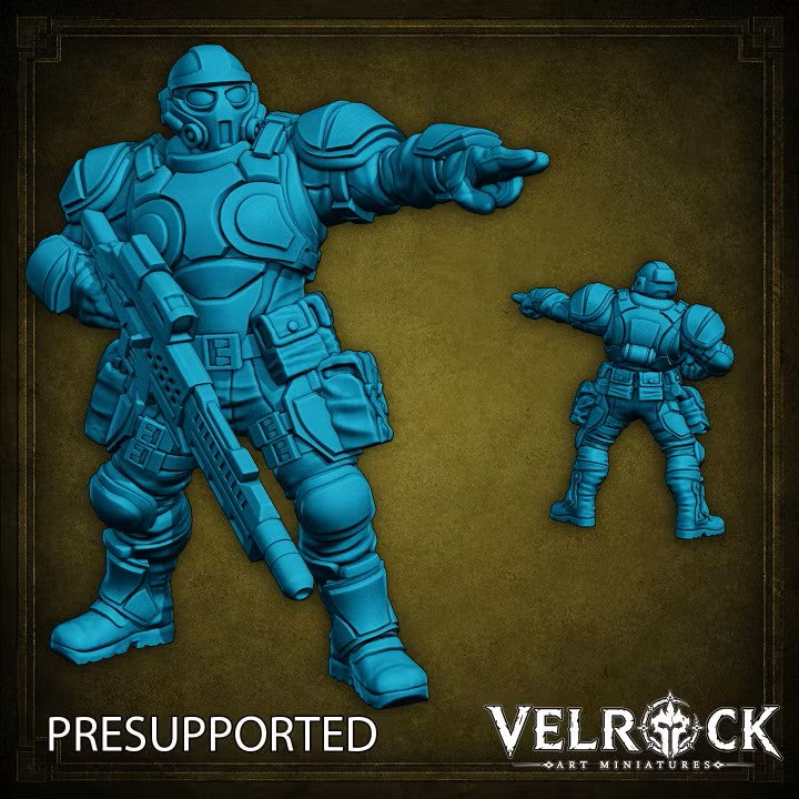 Tempest Heavy Guardsmen (5 Variants Available) - Velrock