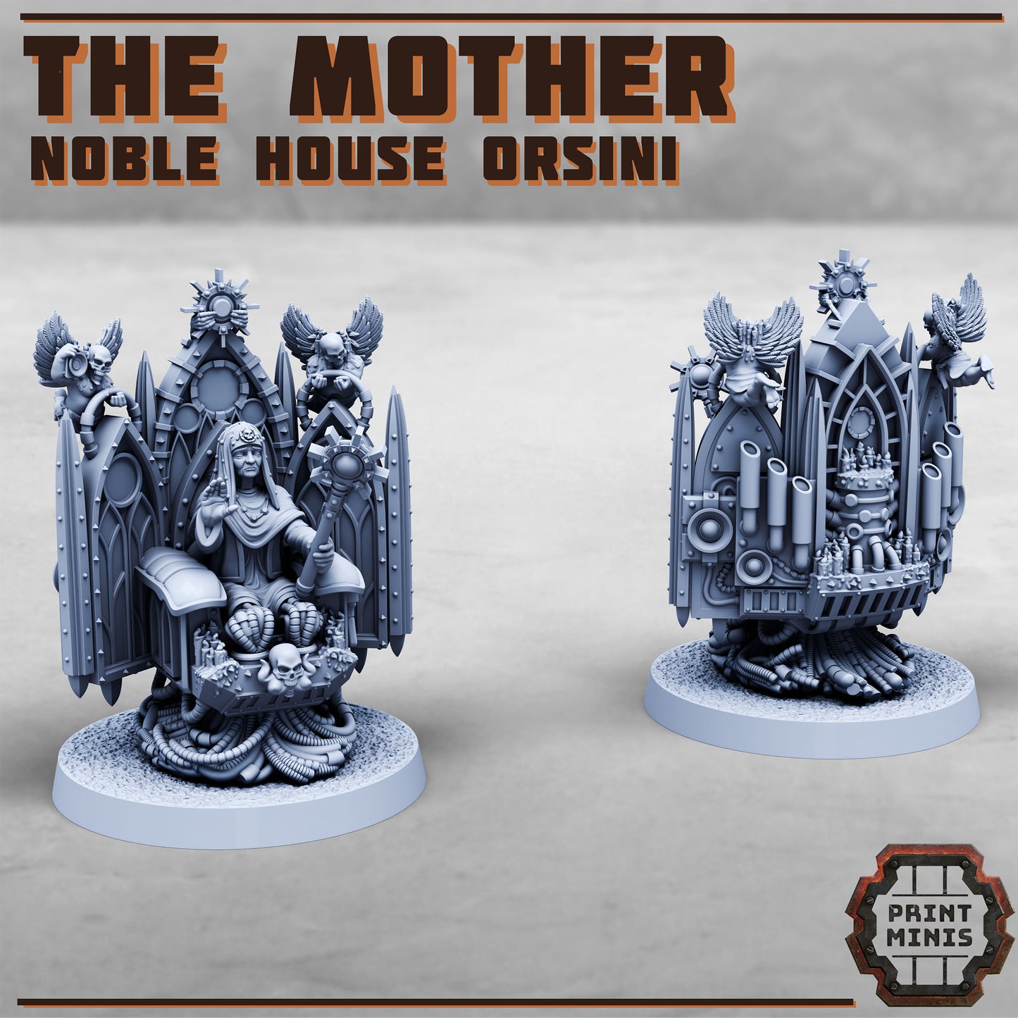 The Mother, Noble House Orsini - Floating Faith Leader - Print Minis