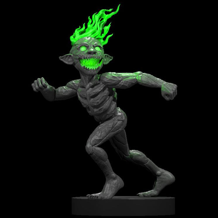 Magmins, Fire Elemental Spirits (3 Variants Available) - MZ4250