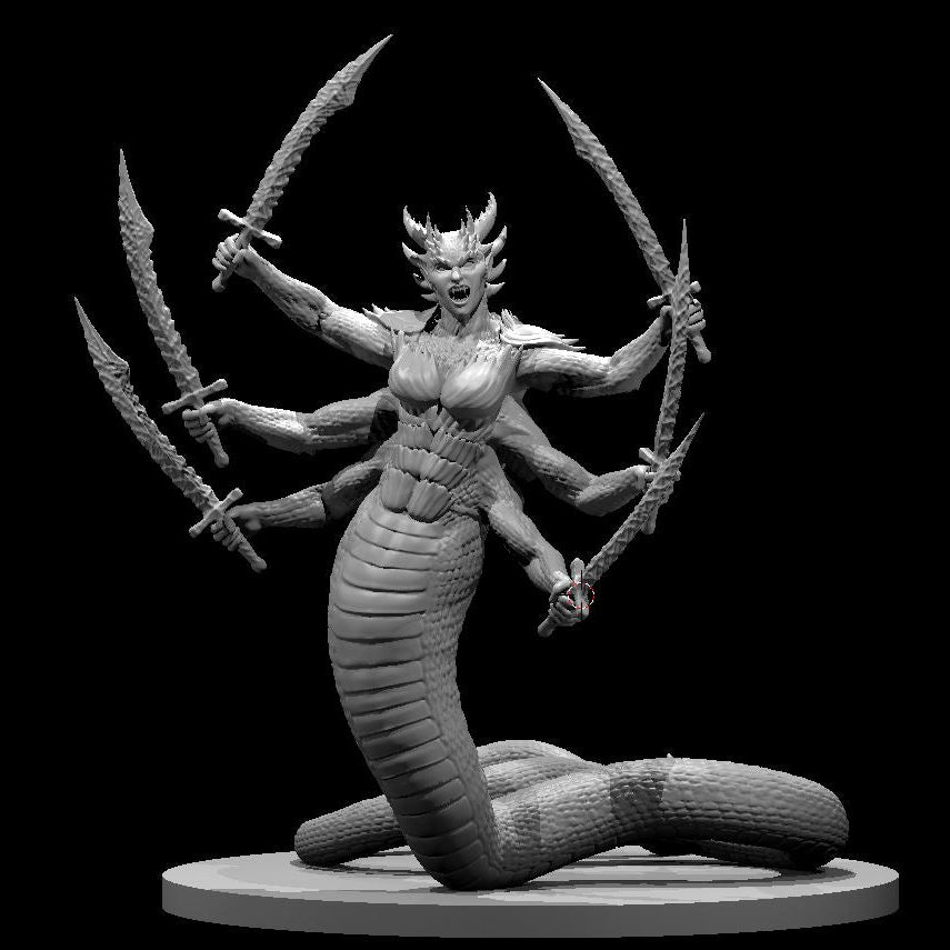 Maraliths, 6 Armed Snake Demons (3 Variants Available) - MZ4250