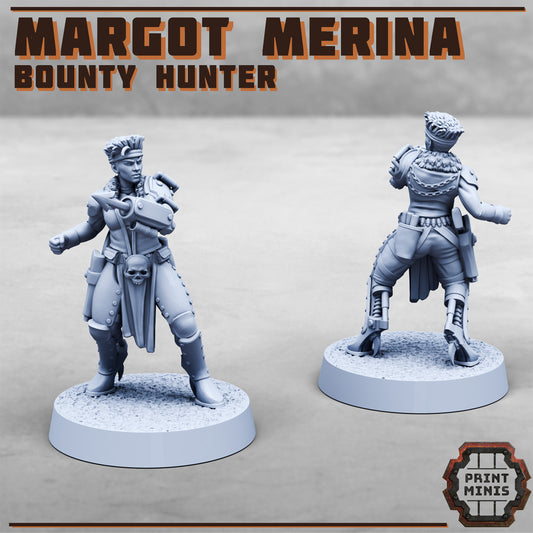 Margot Merina, Bounty Hunter - Print Minis