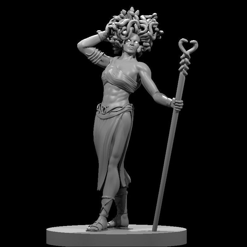 Medusa, Snake Headed Person (3 Variants Available) - MZ4250