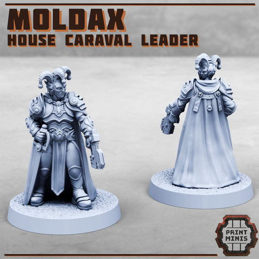 Moldax, House Caraval Leader - Print Minis