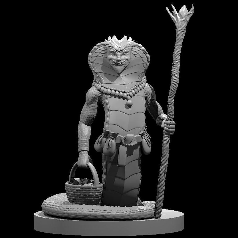 Naga Druid, Snake Folk Magic User - MZ4250