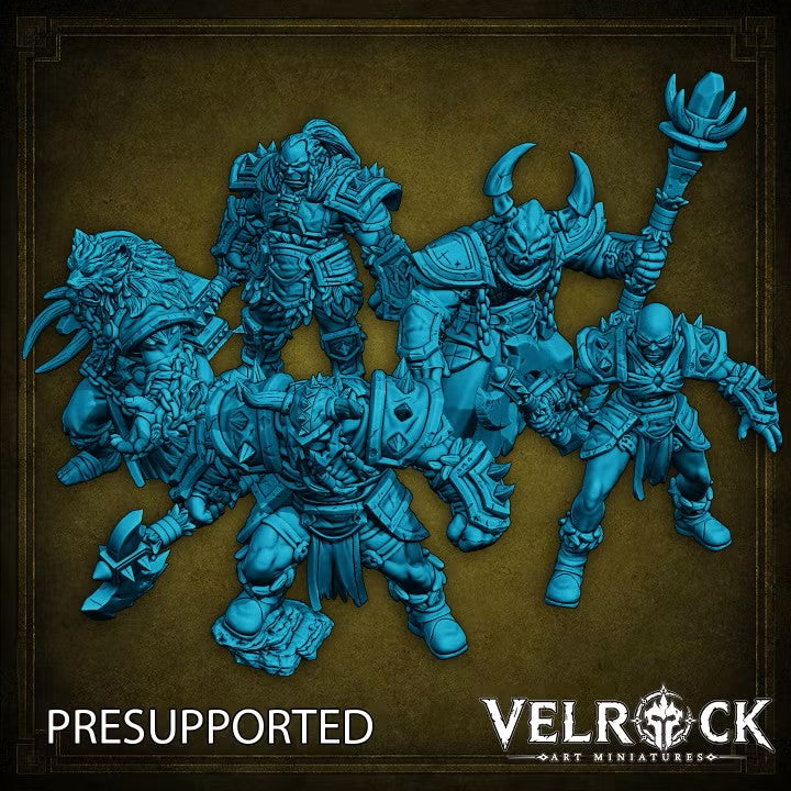 Orc Warband (6 Variants Available) - Velrock