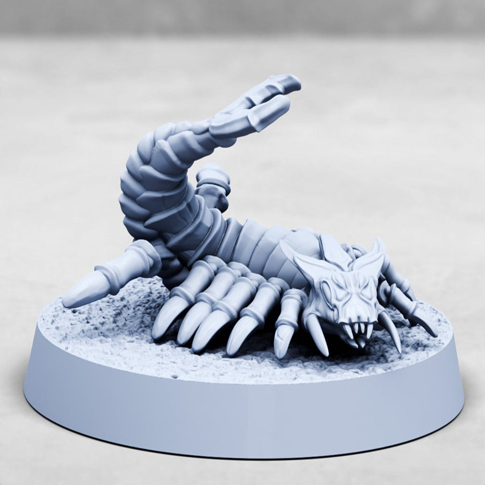 Orithid Worms, Erroish Tribe Pets (2 Variants Available) - Print Minis