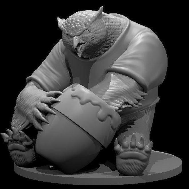 Owlbears, Set 2 (3 Variants Available) - MZ4250