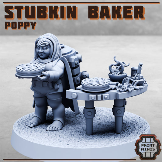 Poppy, Stubkin Baker (2 Variants Available) - Print Minis