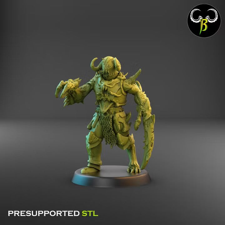 Possessed Ravagers, Mutated Rot Fiends (10 Variants Available) - Clay Beast Creations