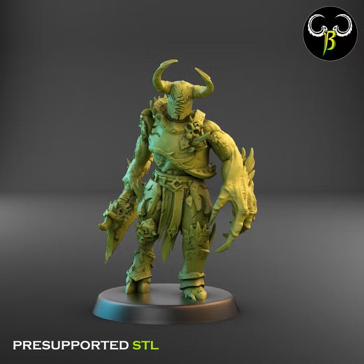 Possessed Ravagers, Mutated Rot Fiends (10 Variants Available) - Clay Beast Creations