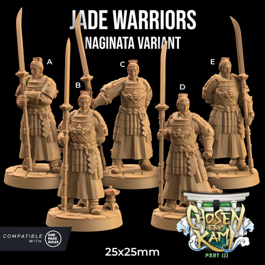 Jade Warriors - Naginata (5 Variants Available) - Dragon Trapper's Lodge