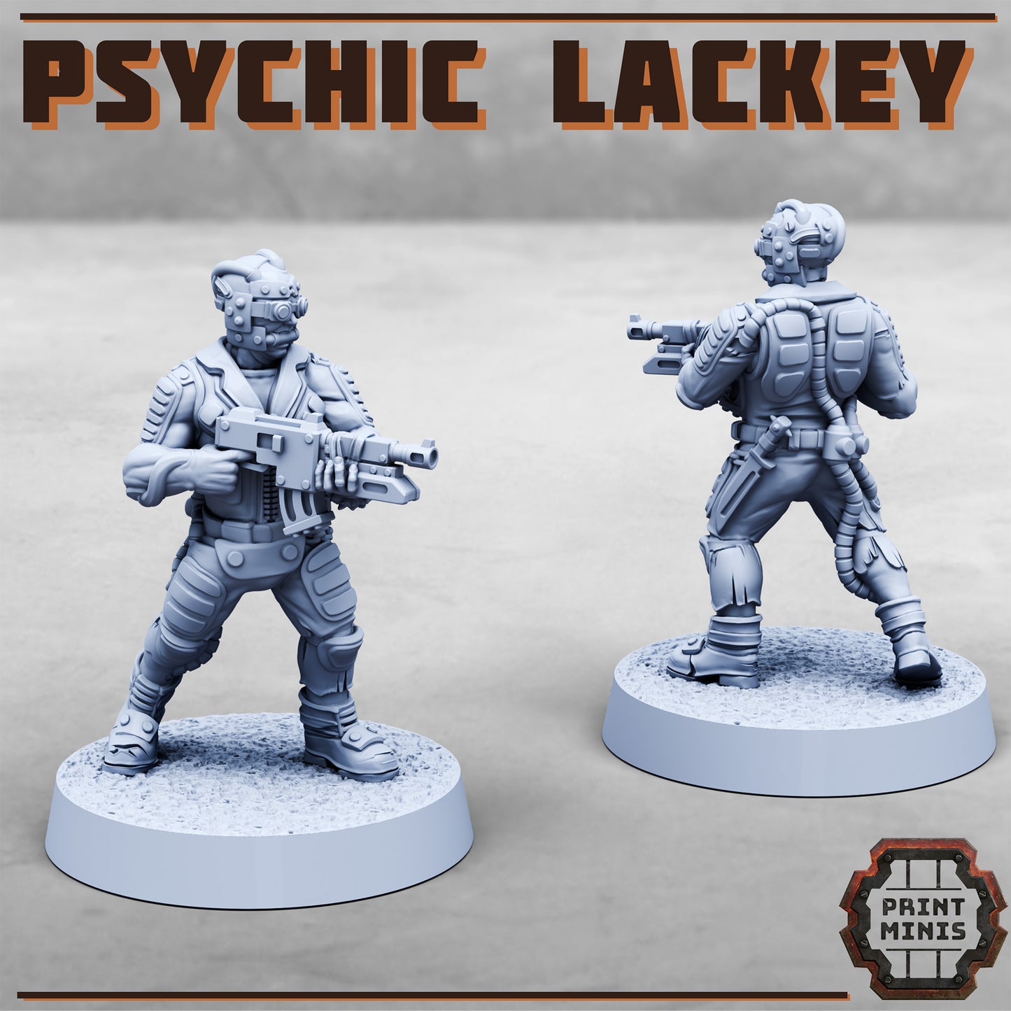 Psychic Lackey - Print Minis
