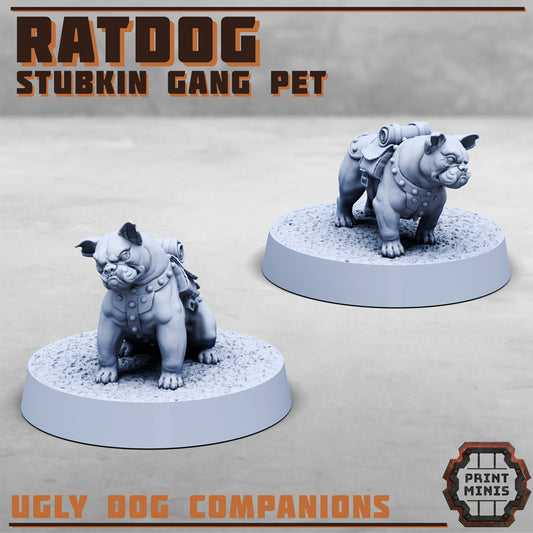 Ratdog, Stubkin Gang Pets (2 Variants Available) - Print Minis