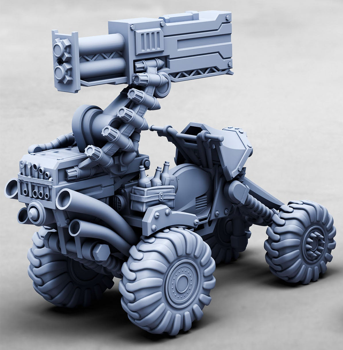 Rocketbuggy and Rider - Print Minis