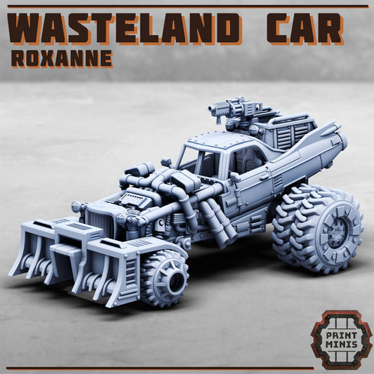 Roxanne, Wasteland Car - Print Minis