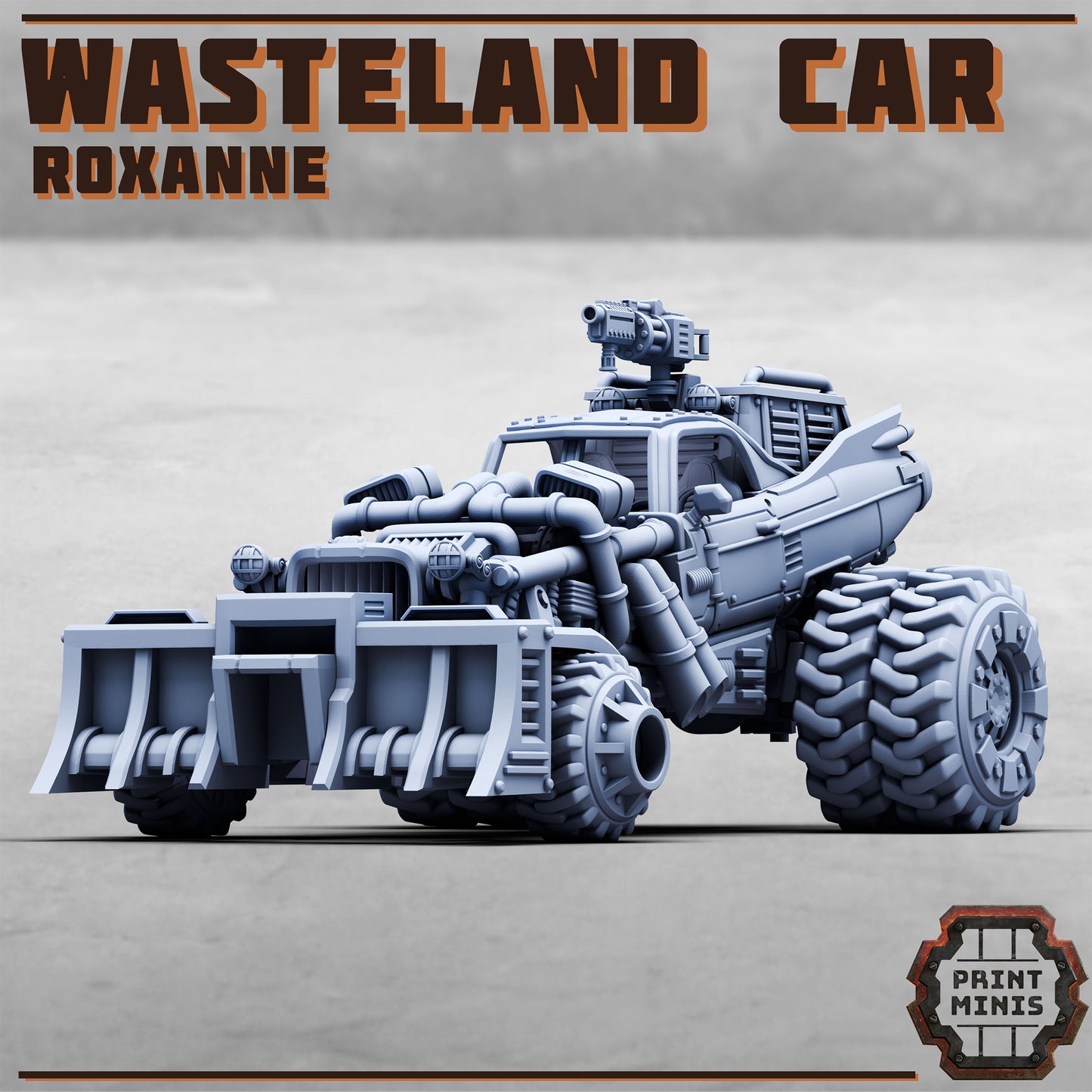 Roxanne, Wasteland Car - Print Minis