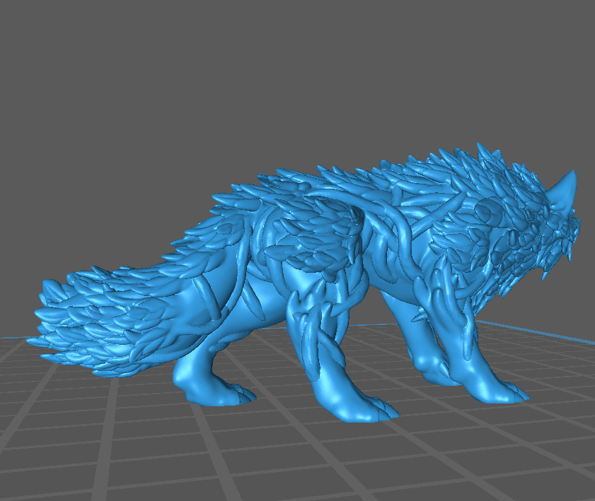 Nature's Pathway Guardian Wolf, Plant Beast - Velrock