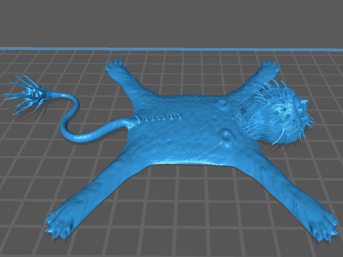 Manticore Skin Rug - MZ4250