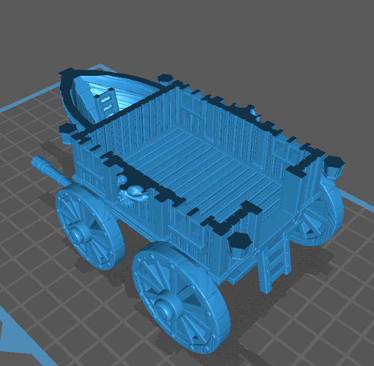 Pirate Carriage, Playable Terrain Piece - Epic Miniatures