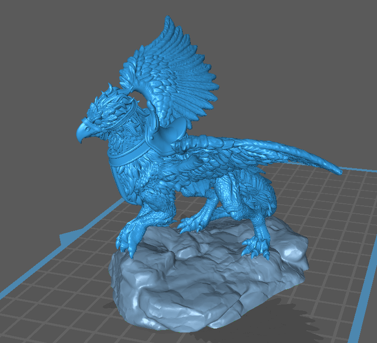 Noble Griffin - Saddled (4 Variants Available) - Epic Miniatures