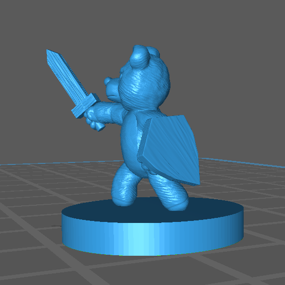 Sir Plush, Teddy Bear Guardian - MZ4250