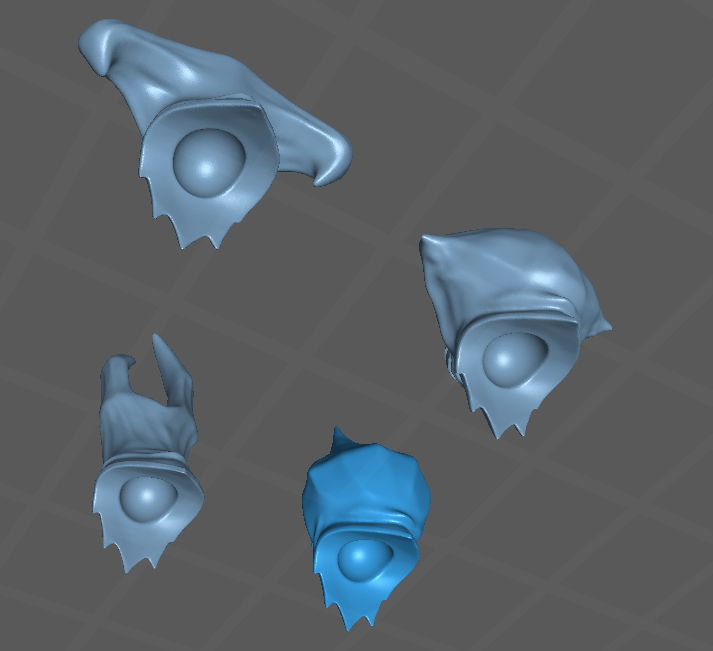 Weavenholme Artificer, Spiderfolk Inventor Heads, Customisation Pack (4 Variants Available) - Battle Yak