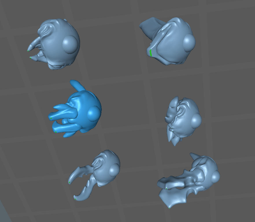 Broodsworn Zanzipede and Rider Heads, Insect Folk Customisation Pack (6 Variants Available) - Battle Yak