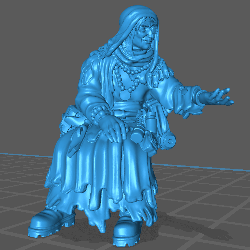 Risor District Tea Merchant (2 Variants Available) - Print Minis