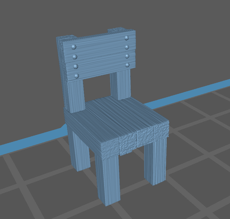 Tavern Table and Chair Mimics (4 Variants Available) - MZ4250