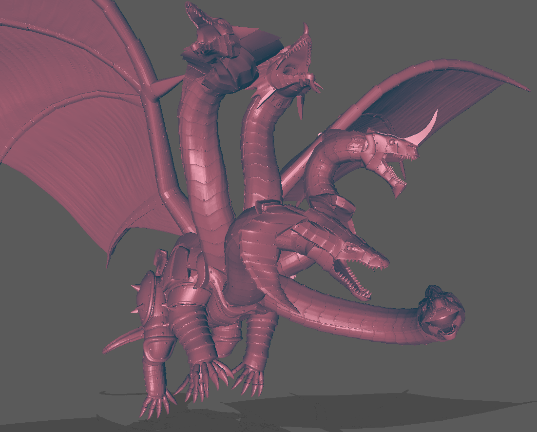 Mecha Tiamat, Giant 5 Headed Construct Dragon - MZ4250