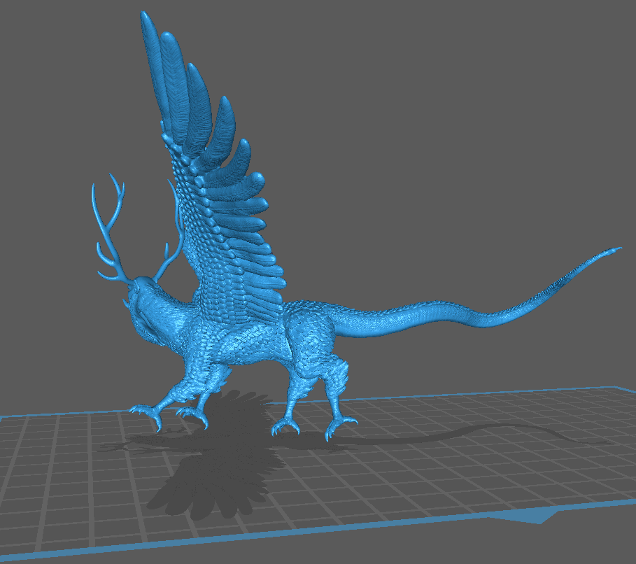 Piasa, Native American Draconic Myth - MZ4250