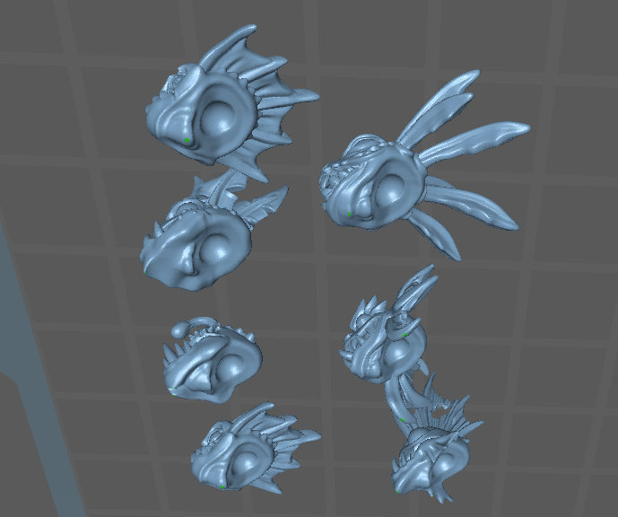 Sharkzerker Piranaka Customisation Pack, Fishfolk Heads & Weapons - 28mm Scale (19 Variants Available) - Battle Yak