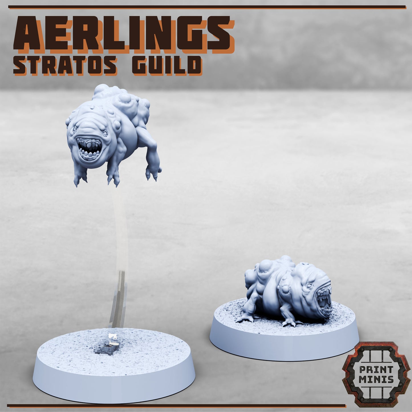 Draftshaper and Aerlings (3 Variants Available) - Print Minis